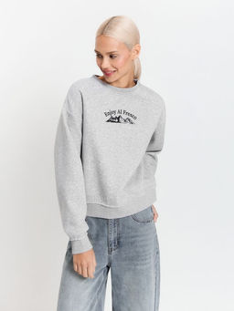 10200170189 Джемпер жен. Maura серый меланж - Concept club фото 6