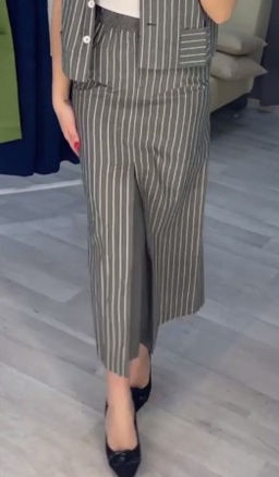 100% ХЛОПОК Юбка макси прямого силуэта