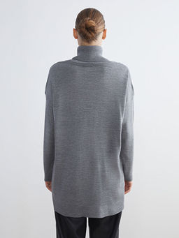 Bal?k?? Yaka Kad?n Triko Kazak