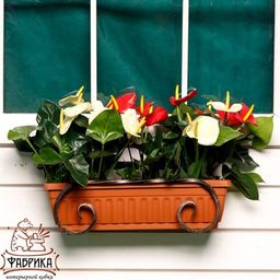 Балконная подставка для цветов 51-262 - Фабрика интерьерной ковки фото 5