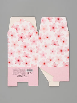 Цена за 10 шт. Коробка подарочная складная «Цветы», 12×12×12 см