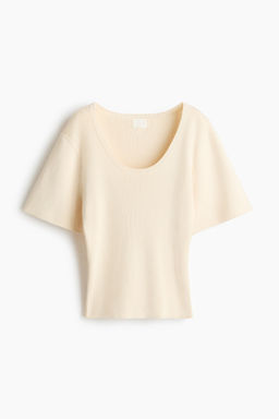 Camiseta en punto fino - H&m фото 2