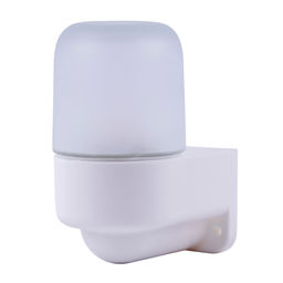 UWL-K03R 60W/E27 IP65 WHITE Светильник влагозащищенный под лампу Е27, угловой, для бань и саун, до +125С. Цвет корпуса белый. ТМ Uniel