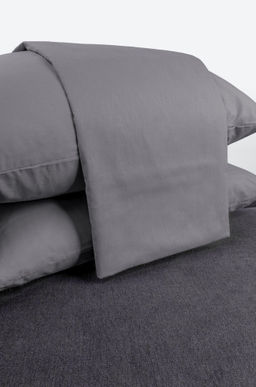 Простыня на резинке из поплина 160X200X30 Happy Fox Home  фото 4