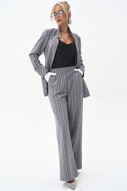 Брюки Грей (серый/полоска)