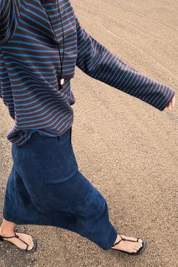 STRIPED LONG SLEEVE T-SHIRT - Zara фото 10