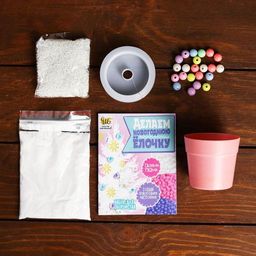 Набор для творчества Делаем новогоднюю ёлочку из бисера - Школа талантов фото 4