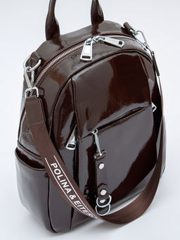 Рюкзак 18104-8 coffee Polina&Eiterou