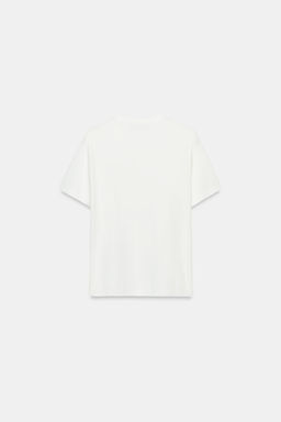 TOP PUNTO BOTONES / Blanco