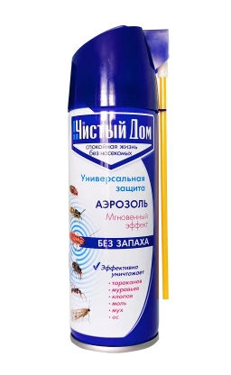 ЧИСТЫЙ ДОМ от комаров Аэрозоль 150мл