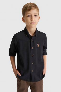 Erkek Гocuk Siyah Uzun Kollu Basic GГmlek - U.s. polo assn фото 3