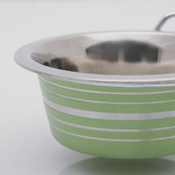 Набор из 2 цветных мисок на подставке, 2 х 225 мл - Пижон фото 3