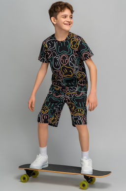 Хлопковый костюм для мальчика Happyfox