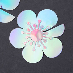 Набор для украшения торта Цветы, 6 шт., перламутр - Страна карнавалия фото 3