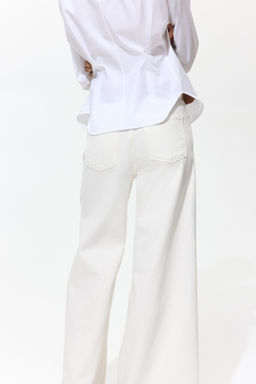 Wide High Waist Jeans - H&m фото 4