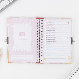 Анкета на замочке, в твердой обложке А6, 40 листов Мои школьные друзья