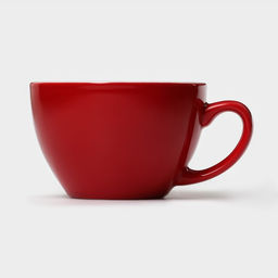 Кофейная пара фарфоровая Magistro Coffee time, 2 предмета: чашка 200 мл, блюдце d=14,5 см, цвет красный  фото 5