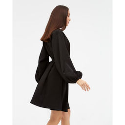 Платье женское короткое MIST: Dresses, чёрное, размер 48-50