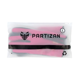 Велосипедные перчатки PARTIZAN теплые осень/зима с замком /A0001 / Размер L / Цвет: Розовый - Галеонтрейд фото 3