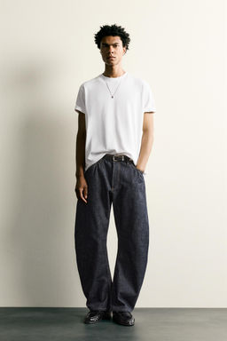 JEANS STRAIGHT BARREL FIT / ?ndigo