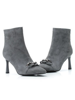 01-PCM343-6 DK. GRAY Ботинки демисезонные женские - No name фото 13