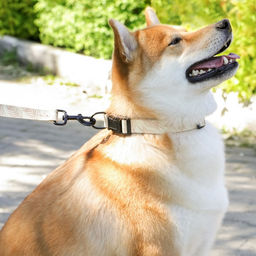 Поводок Paradise life, застёжка - фастекс, 2.5 см, 1.5 м - Пушистое счастье фото 2