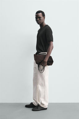 TEXTURED JACQUARD T-SHIRT - Zara фото 44