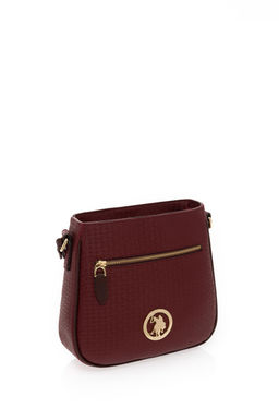 U. S. Polo Assn Женская бордовая сумка через плечо - U.s. polo assn фото 2