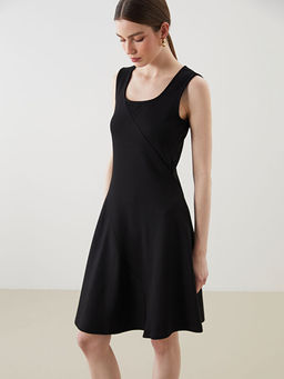 U Yaka A Kesim Elbise