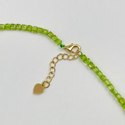 Бусы-Чокер из Хризолита 38 см +