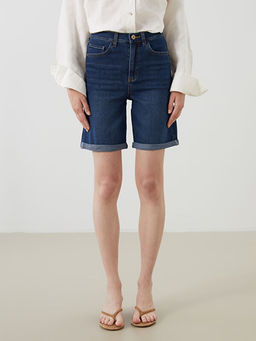 Джинсовые шорты Bermuda Fit женские