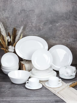 Столовый набор 32 предметов Дэй белый / FLYGP20/9575675120 (WHITE) /уп 2/ - Галеонтрейд фото 2