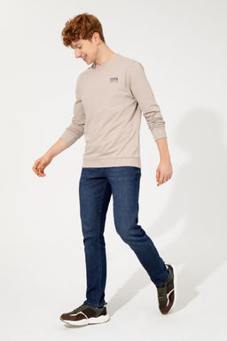 Erkek Ta_ Basic Sweatshirt