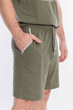 Костюм (майка+шорты) М122033Пб Хаки - Елена фото 8