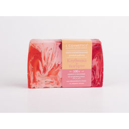 Мыло ручной работы Клубника в йогурте 100 г - L'cosmetics фото 3