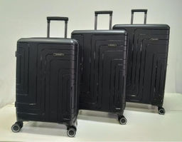Набор из 3-х чемоданов MIRONPAN 24110 Черный