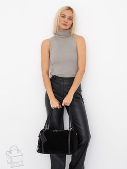 Сумка женская кожаная 990220NN black Natale Navetta