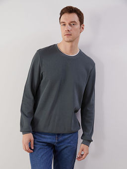 Bisiklet Yaka Ribanal? Erkek Sweatshirt