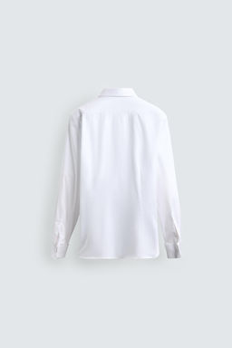 TEXTURED SHIRT WITH CUFFLINKS - Zara фото 8