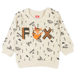 CRB wear/CWB 62541 Джемпер ясельный, бежевый меланж/Ex.Cherubino  фото 2