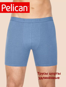 PELICAN, трусы мужские, Джинс