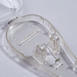 Футляр для бритвы, вентилируемый, 16.2×6.1 см, прозрачный