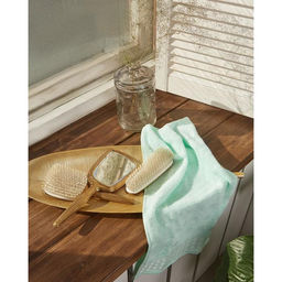 Полотенце махровое LoveLife Square 30х60 см, цвет нежная мята, 100% хлопок, 360 гр/м2  фото 4