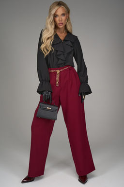 Блузка Мишель (чёрный) - Эльза фото 6