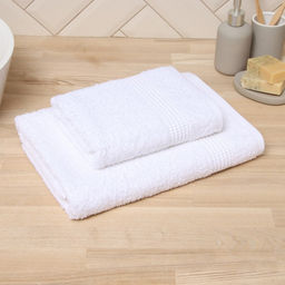 Полотенце махровое Love Life, 70×140 см, 100% хлопок, 450 г/м², белое