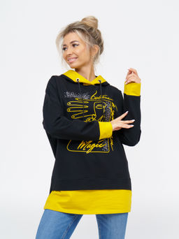 845 Туника "горчичный"