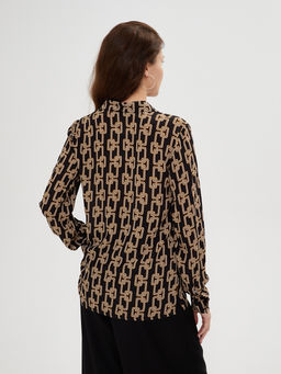 Рубашка 312.030063/коричневый - Seven senses фото 3