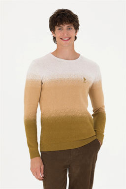 U. S. Polo Assn Мужской свитер из каменного меланжа - U.s. polo assn фото 10