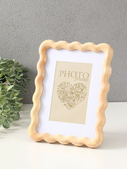 Фоторамка дерево 10х15 см с паспарту "Волна" 23,5х18,2х2 см