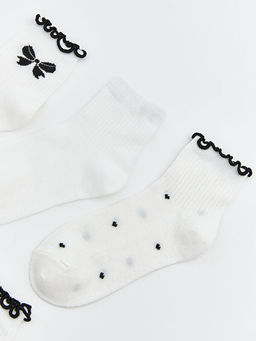 Desenli Kad?n Soket ?orap 5li